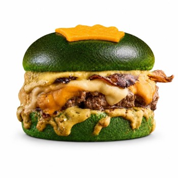 OFERTA LANZAMIENTO 2 x 1: HIGH GREEN KING BURGER