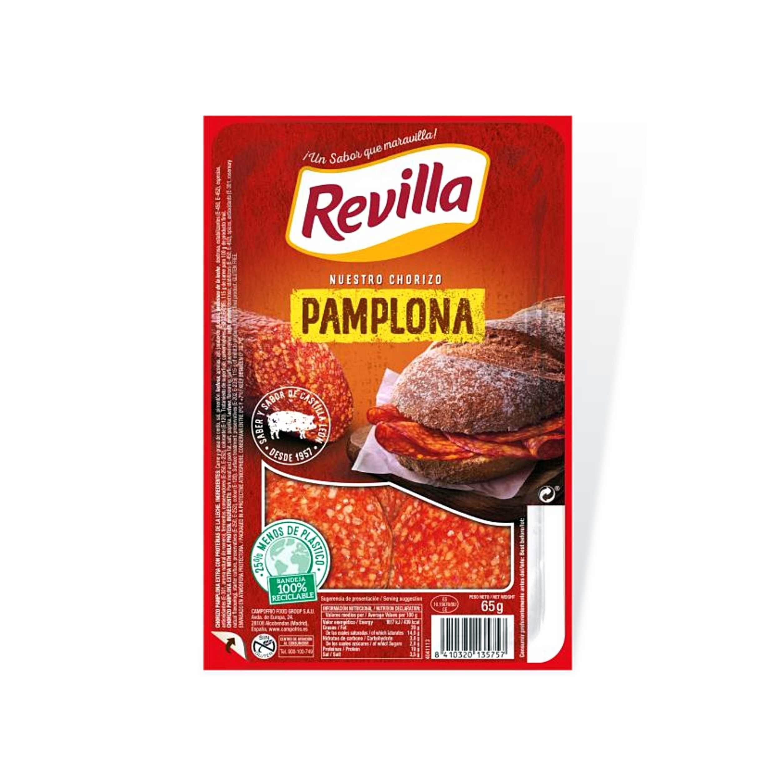 CHORIZO PAMPLONA REVILLA LONCHAS - 17 Uds.
